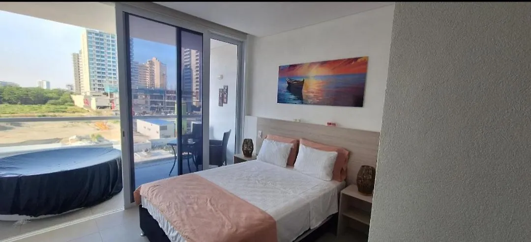 Apartasuite Con Jacuzzi En Porto Horizonte Santa Marta  0*, Santa Marta (Magdalena) Colombia
